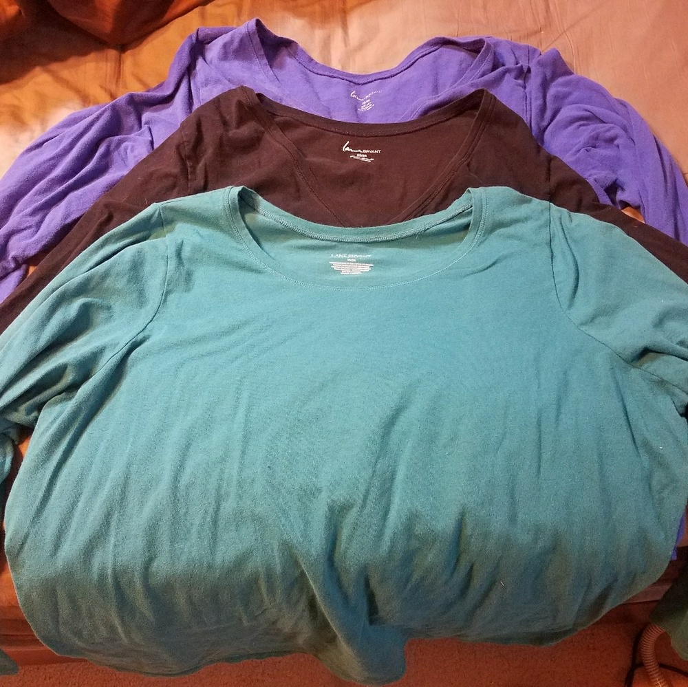 3 lane bryant tops